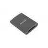 Transcend RDE2 kaartlezer USB 3.2 Gen 2 Type-C grijs