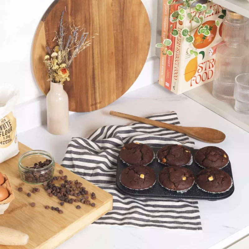 Muffinvorm Salter BW07035BRMFOB 6-vaks antiaanbak bakvorm