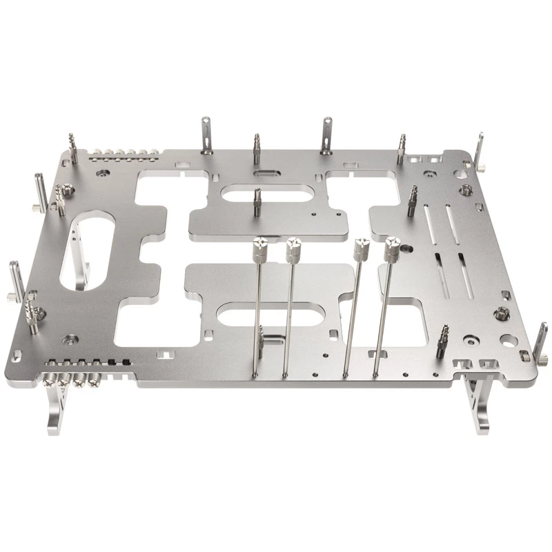 Open frametafel Streacom BC1 V2 zilver — ATX-ondersteuning, test- en montageplatform