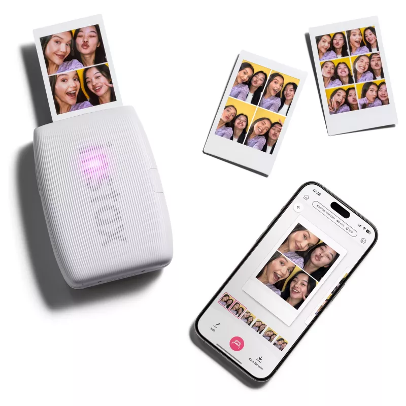 Fotoprinter Fujifilm Instax Mini Link 3 wit Bluetooth draagbare instantprinter voor smartphonefoto's