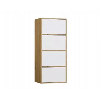 ALMA commode artisan eiken/wit