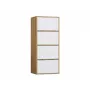 ALMA commode artisan eiken/wit