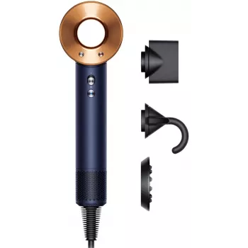 Haardroger Dyson Supersonic 1600 W blauw koper luchtstroom 13,3 l/s