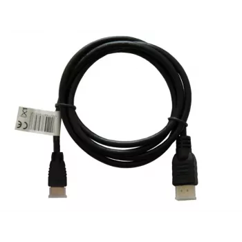 HDMI-kabel SAVIO CL-39 1 m — Type-A (stekker) naar Type-D Micro (stekker), HDMI 1.4, 4096x2160, ARC, Ethernet, vergulde contacten, zwart