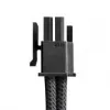 CableMod Universal Pro ModMesh 16-pin-naar-16-pin-kabel, omhuld, StealthSense - carbon, 60 cm