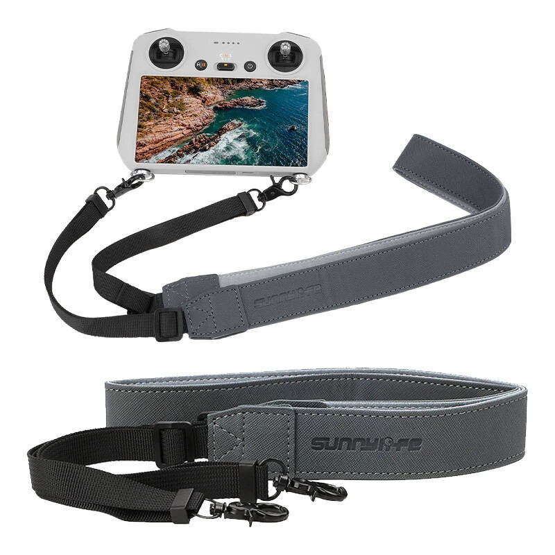 Leren draagriem voor DJI Smart Controller / RC PRO / RC van Sunnylife GS394 – vervangende lus voor controllerbevestiging