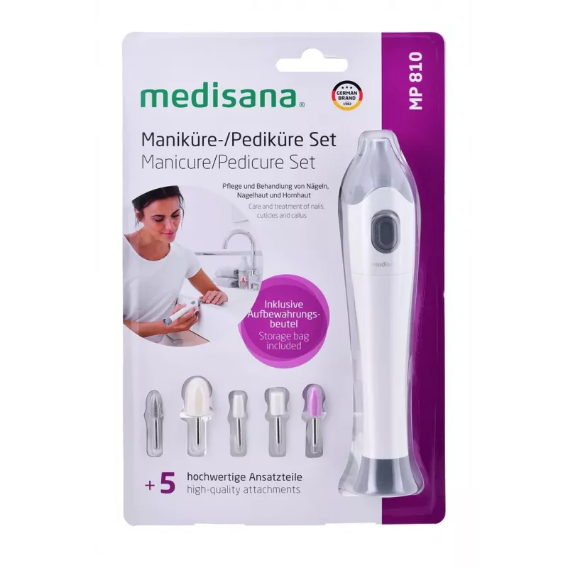 Medisana MP 810 manicure- en pedicureapparaat, wit