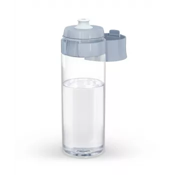 Filterfles BRITA Vital pastelblauw 600 ml met 2 MicroDisc-filters, BPA-vrij, vaatwasserbestendig