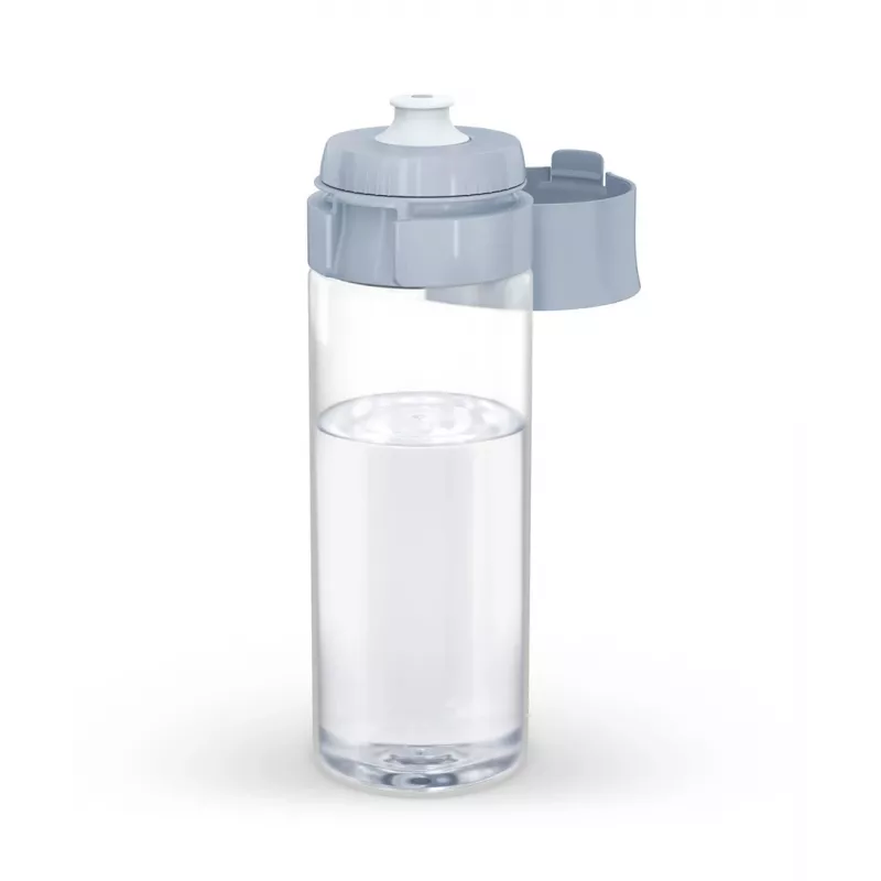 Filterfles BRITA Vital pastelblauw 600 ml met 2 MicroDisc-filters, BPA-vrij, vaatwasserbestendig