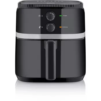 Heteluchtfriteuse Severin FR 2452 4,3 L 1500 W zwart zilver