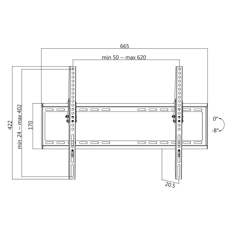 Laptopstandaard LogiLink BP0033 zilver