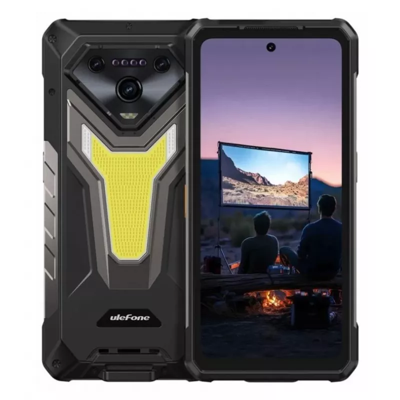 Smartphone UleFone Armor 34 Pro 5G Plus — 6,95 inch 1080x2460, MediaTek Dimensity 7300, 16 GB RAM, 512 GB, 50 MP triple-camera, 25500 mAh, dual-sim, Android 15, IP68/69K