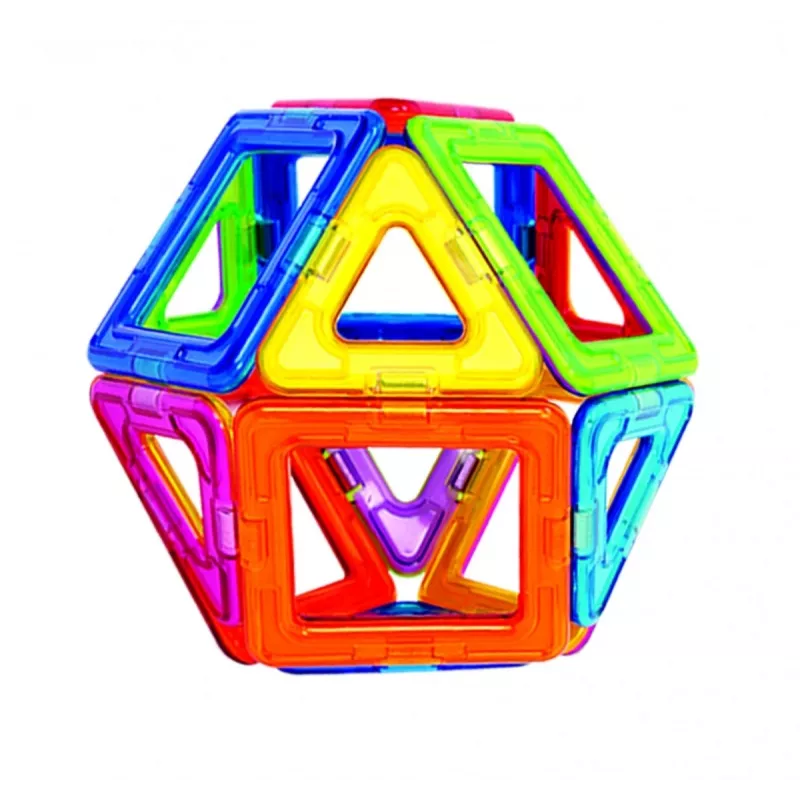 Magnetische bouwset MAGFORMERS 14-delige set — 14 magnetische geometrische bouwstenen