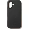 Mujjo Full Leather Case MagSafe hoes voor iPhone 17 zwart
