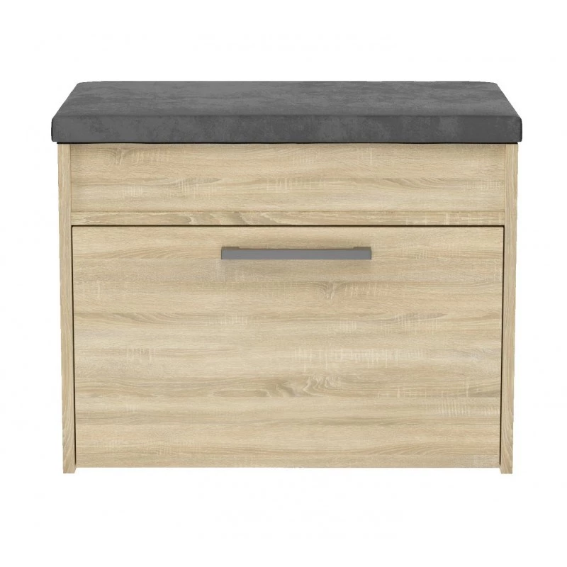 Topeshop PARMA MINI SONOMA schoenenorganizer gesloten sonoma eiken