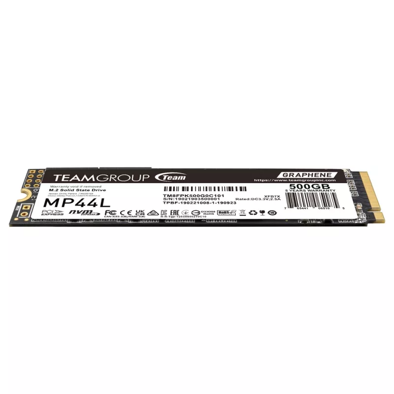 SSD Team Group 500 GB M.2 PCI Express 4.0 NVMe TM8FPK500G0C101