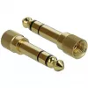 Audiokabel 3,5 mm DeLOCK 85780 1 m zwart grijs