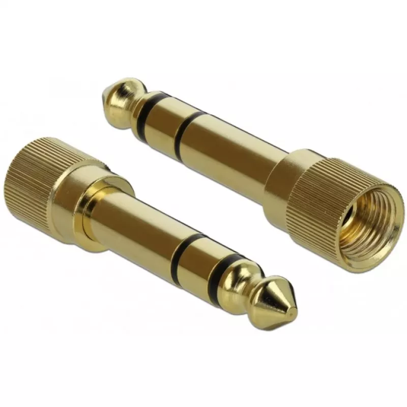 Audiokabel 3,5 mm DeLOCK 85780 1 m zwart grijs