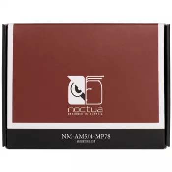 Montageset Noctua NM-AM5/4-MP78 chroom zwart voor CPU-koeler – ondersteunt AM4- en AM5-socket