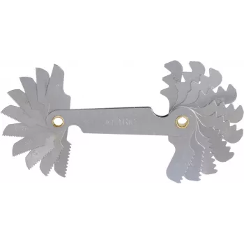 Draadtapset KS Tools 301.0090 — 22-delige set schroefdraadmeetgereedschap