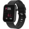 DENVER SW-182 - smartwatch met bandje - 4,3 cm (1,7 inch) display - Bluetooth - zwart (116111000580)