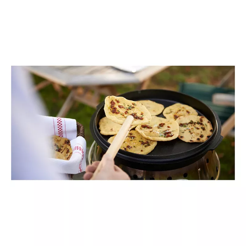 Bakplaat Petromax FT12 rond gietijzer oven, geschikt voor brood en vlees, 15 kg