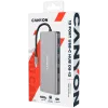 Canyon USB-13-in1 HUB USB-C 2xHDMI4xUSB2xUSB-CRJ45VGA, retailversie