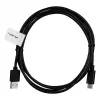 USB-A naar USB-C-kabel LANBERG CA-USBO-20CU-0018-BK — USB 2.0, 1,8 m, zwart