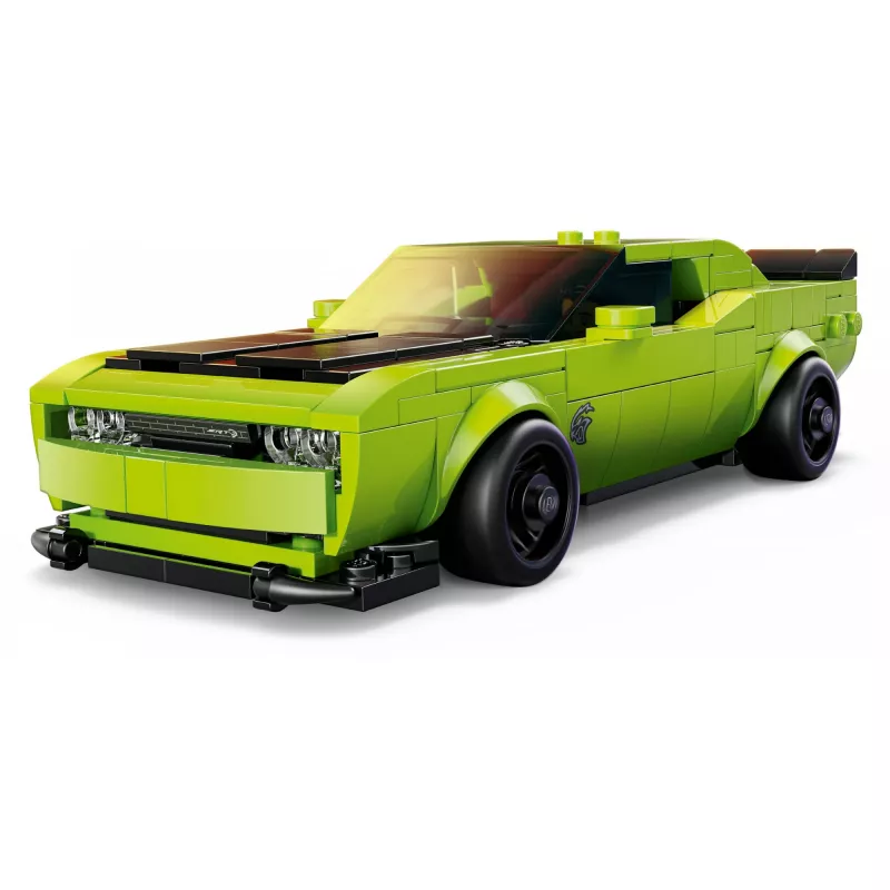 Constructiespeelgoedauto LEGO Speed Champions Dodge Challenger SRT Hellcat 77237 — 390 onderdelen, 1 minifiguur, leeftijdsadvies 9+