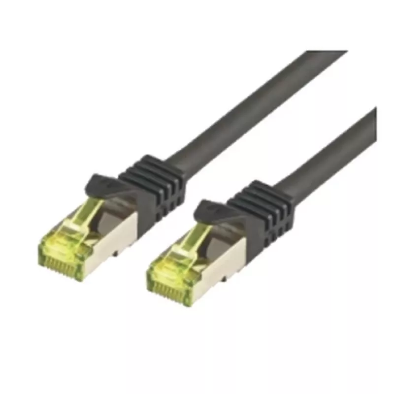 Netwerkkabel M-Cab CAT7 S-FTP PIMF RJ-45 15m zwart