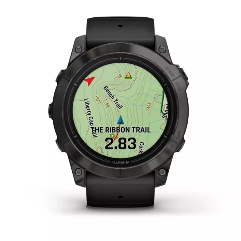 Garmin EPIX PRO g2 51 mm Sapphire Carbon Gray DLC titanium zwart
