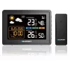 Weerstation BLAUPUNKT WS30BK met draadloze buitensensor, kleuren-LCD, klok, alarm, barometer, °C, 1 sensor