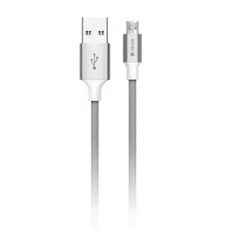 Micro-USB-kabel Devia Pheez Series 5V 2.4A 2m – grijs