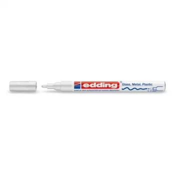 Marker Edding 751 wit 1 st.