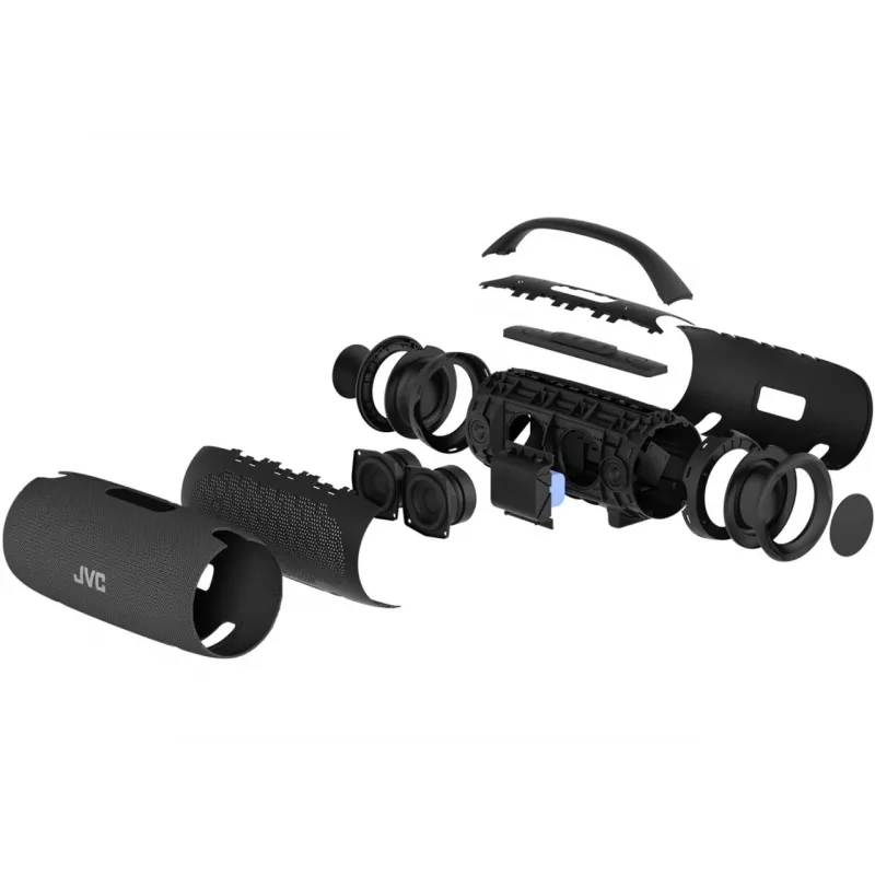 JVC XS-E524B zwart - draagbare BT-luidspreker, zwart