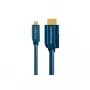 Micro-HDMI+-adapterkabel Ethernet (HDMI A/HDMI Micro D) – 2,0 m high-speed-adapter HDMI naar Micro-HDMI