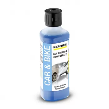 Voertuigreinigingsshampoo Karcher 6.295-843.0, universele autoshampoo, 500 ml voor chroom, glas, kunststof
