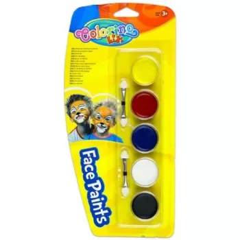 Colorino kinderen gezichtskleuren 5 kleuren