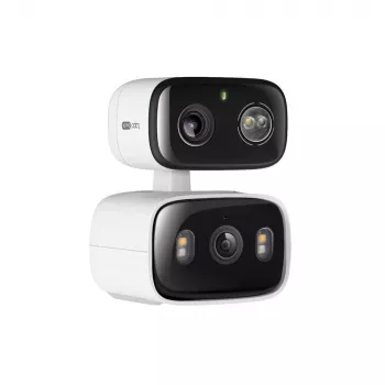 IP-beveiligingscamera TP‑LINK Tapo C246D — 3MP (2304×1296), 2,8 mm, 107,8° gezichtsveld, PTZ-dubbele lens, IP65, Wi‑Fi/Gigabit, microSD tot 512 GB