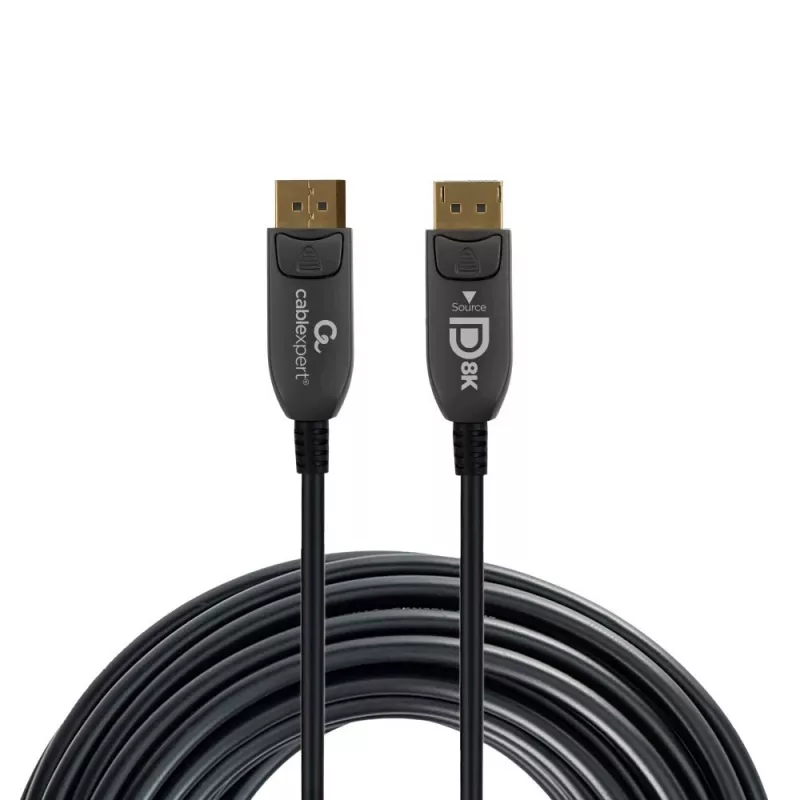 DisplayPort-kabel Gembird CC-DP8K-AOC-10M 10 m zwart