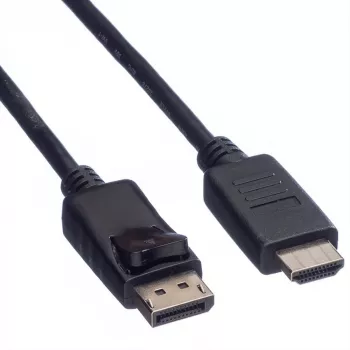 DisplayPort-kabel VALUE DP - HDTV M/M 1,5 m
