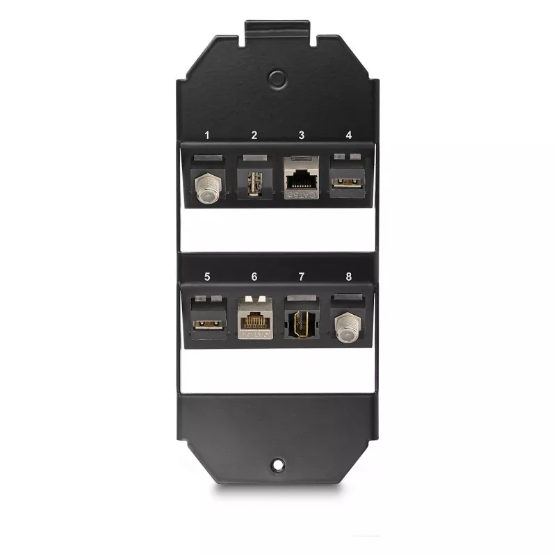Montageset DeLOCK 88062 zwart metaal