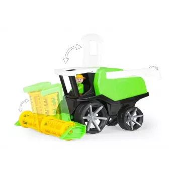 Speelgoedmaaidosser Lena Truxx2 model 04516 – mechanisch speelgoedvoertuig in doos