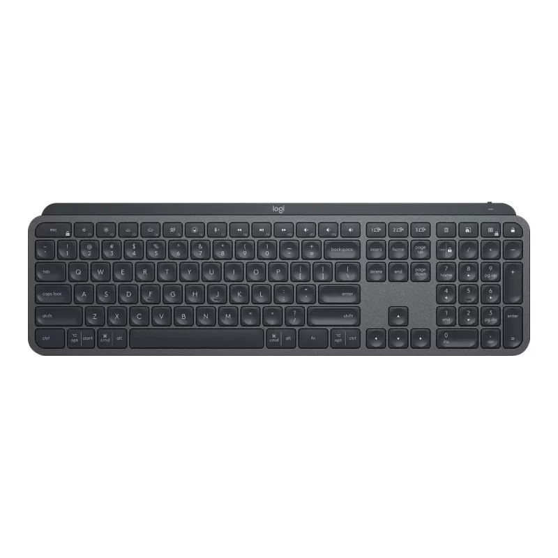 Logitech MX Keys Combo for Business - toetsenbord-muisset - verlicht - draadloos - Bluetooth LE - QWERTY - GB - grafiet
