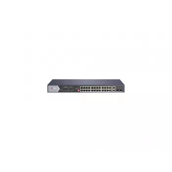Hikvision DS-3E0528HP-E netwerklinks unmanaged Gigabit Ethernet (10/100/1000) PoE-ondersteuning blauw