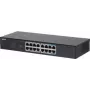 Dahua Technology S3016-16GT netwerkswitch unmanaged L2 Gigabit Ethernet (10/100/1000) desktop/wandmontage zwart