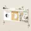 Bureaubladscheiding Ergo Office ER-300 W, breedte 1250 mm, maximale belasting 10 kg