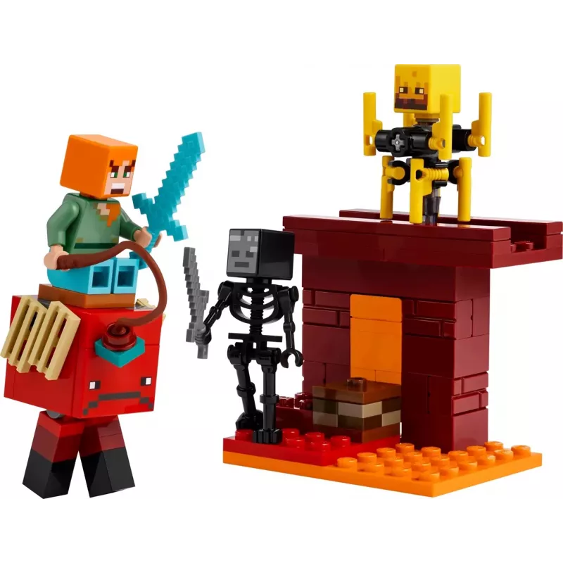 LEGO MINECRAFT 21266 De Nether-lavaslag