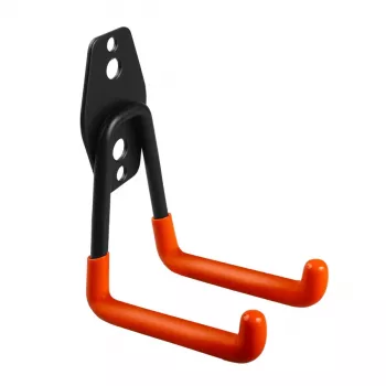 Garagehaak MACLEAN MC-443, wandhaak van staal voor gereedschap en apparaten, 50 kg draagvermogen