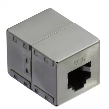 RJ-45 modulaire koppeling VALUE Cat.6 afgeschermd zilver